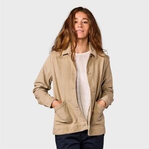 Rita Corduroy Jacket Sand | Women Klitmoller Collective Jackets